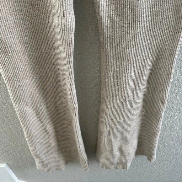 Abercrombie sweater knit split hem pants - Picture 8 of 13